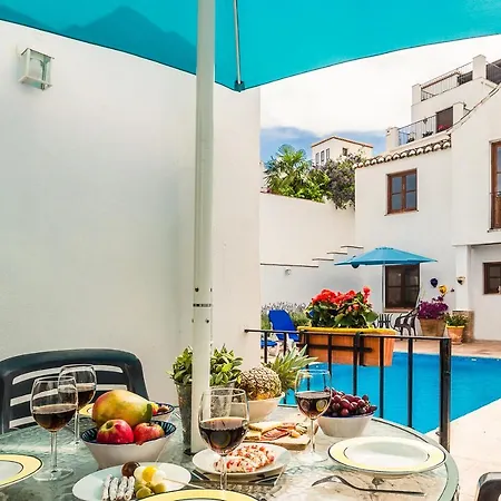 Casa Mundo - 16Th Century Traditional White Village House With Pool Pinos del Valle Extérieur photo